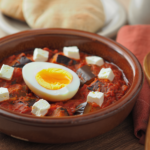 Comida a domicilio - Shakshuka de berenjena