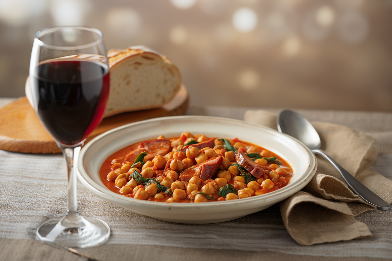 Potaje-de-garbanzos-con-lacon-y-acelgas-de-La-Grosella