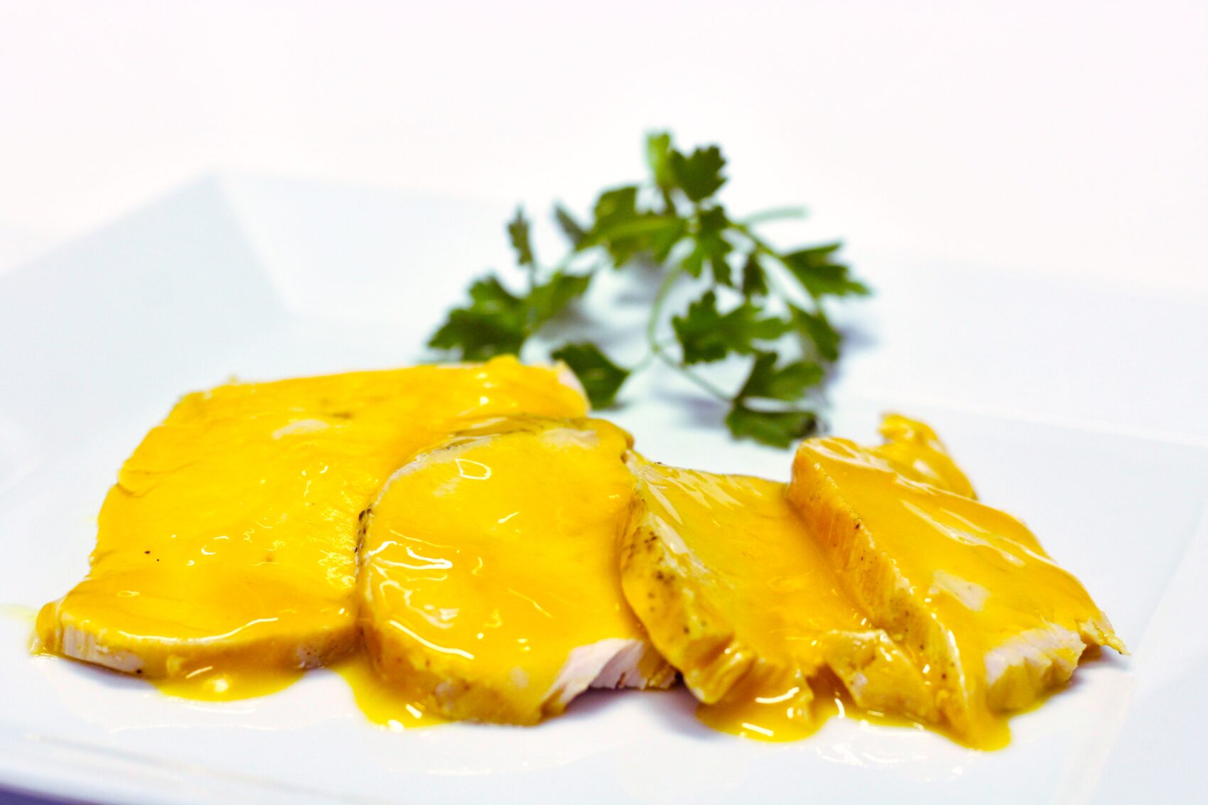 Arroz a la cazadora Pavo asado con salsa de cítricos