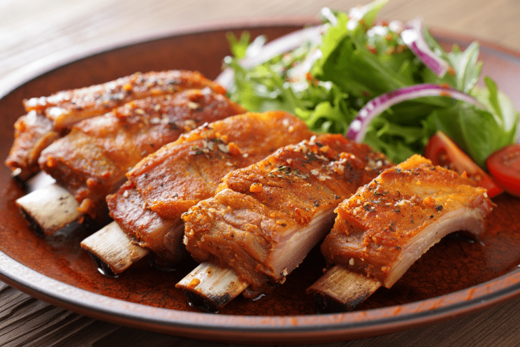 Costillas adobadas