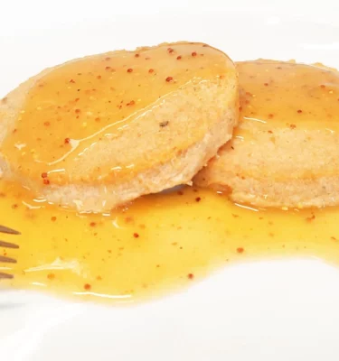 Hamburguesas de salmón con salsa de mostaza de La Grosella 1