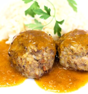 Albóndigas en salsa de La Grosella