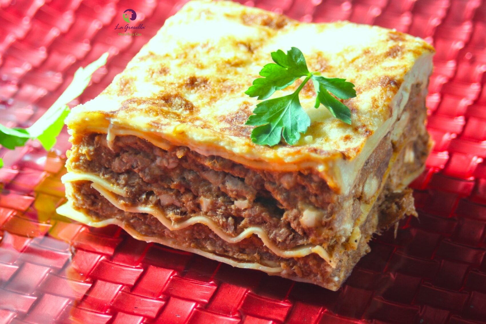 Lasaña de rabo de vaca Lasaña de rabo de vaca