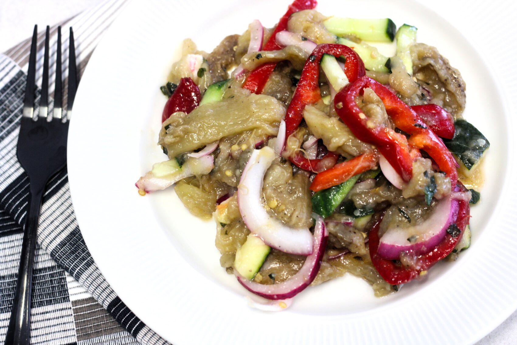 Ensalada de berenjena Ensalada de berenjena