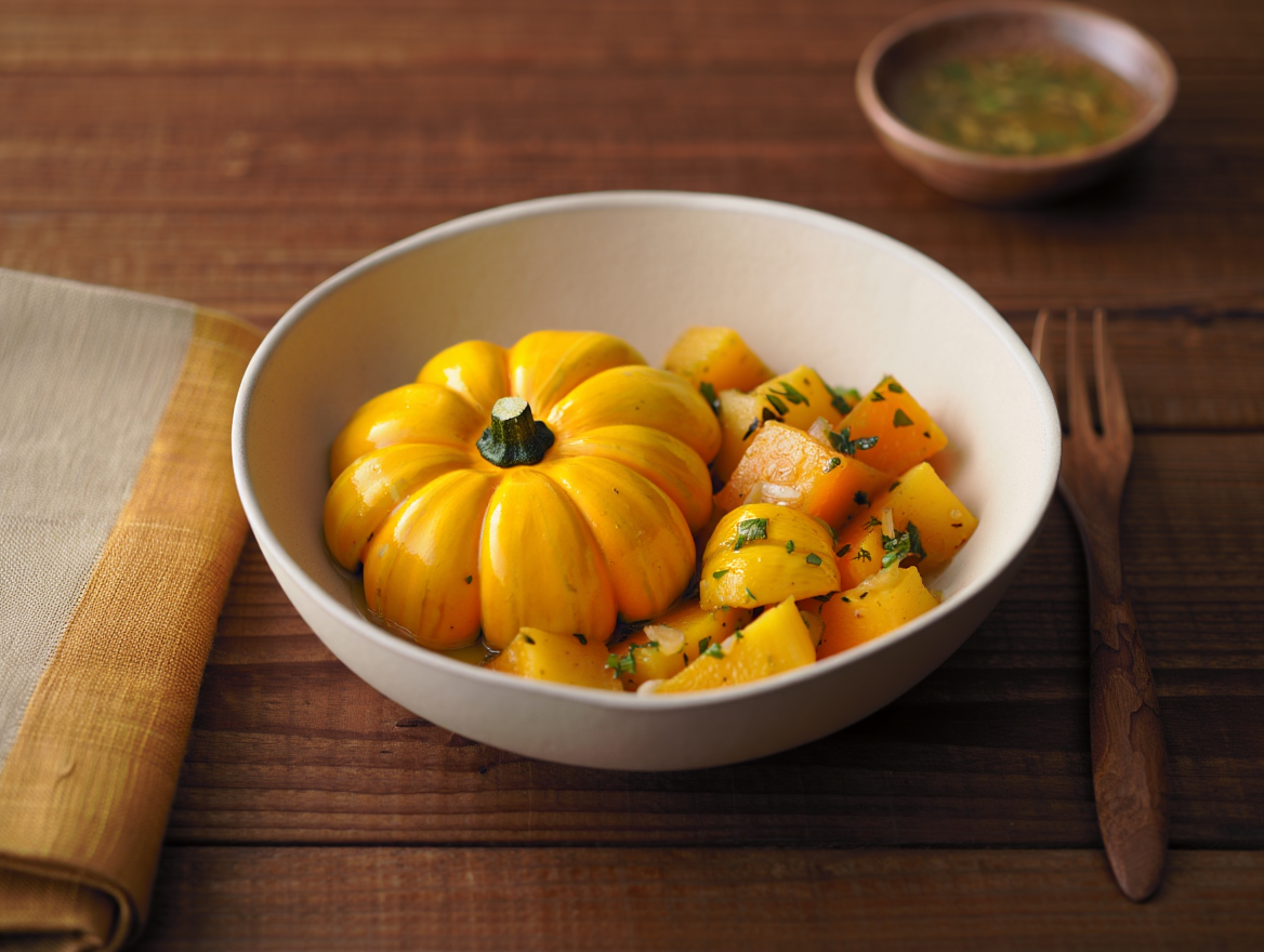 Arroz colombiano Calabaza Peter Pan encurtida