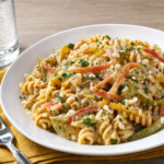 Comida a domicilio - Pasta espiral a la peperonata