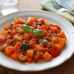 Comida a domicilio - Pisto calabrese de calabaza