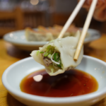 Comida a domicilio - Gyozas de pato y verduras
