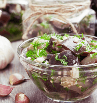 Berenjena marinada de La Grosella1