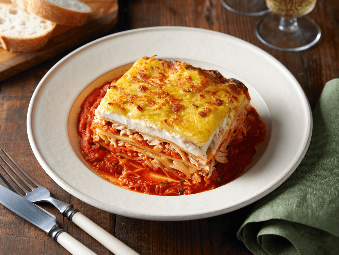 Arroz chaufa peruano Lasaña de pescado