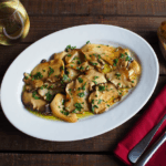 Comida a domicilio - Setas salteadas con ajo y perejil