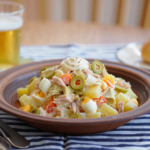 Comida a domicilio - Ensaladilla con atún y alcachofas