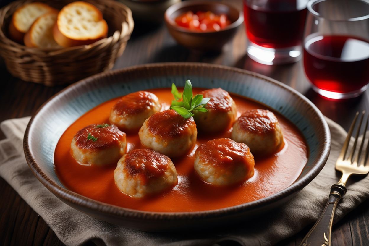 Mini-albondigas-con-salsa-criolla-de-La-Grosella