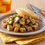 Comida a domicilio - Tacos de pavo al ajillo