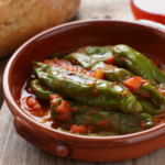 Comida a domicilio - Pimientos italianos con tomate