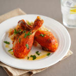 Comida a domicilio - Jamoncitos asados marinados con salsa brava