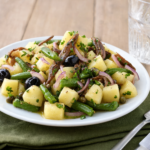 Comida a domicilio - Ensalada de patata con anchoas