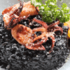 Arroz negro con calamares