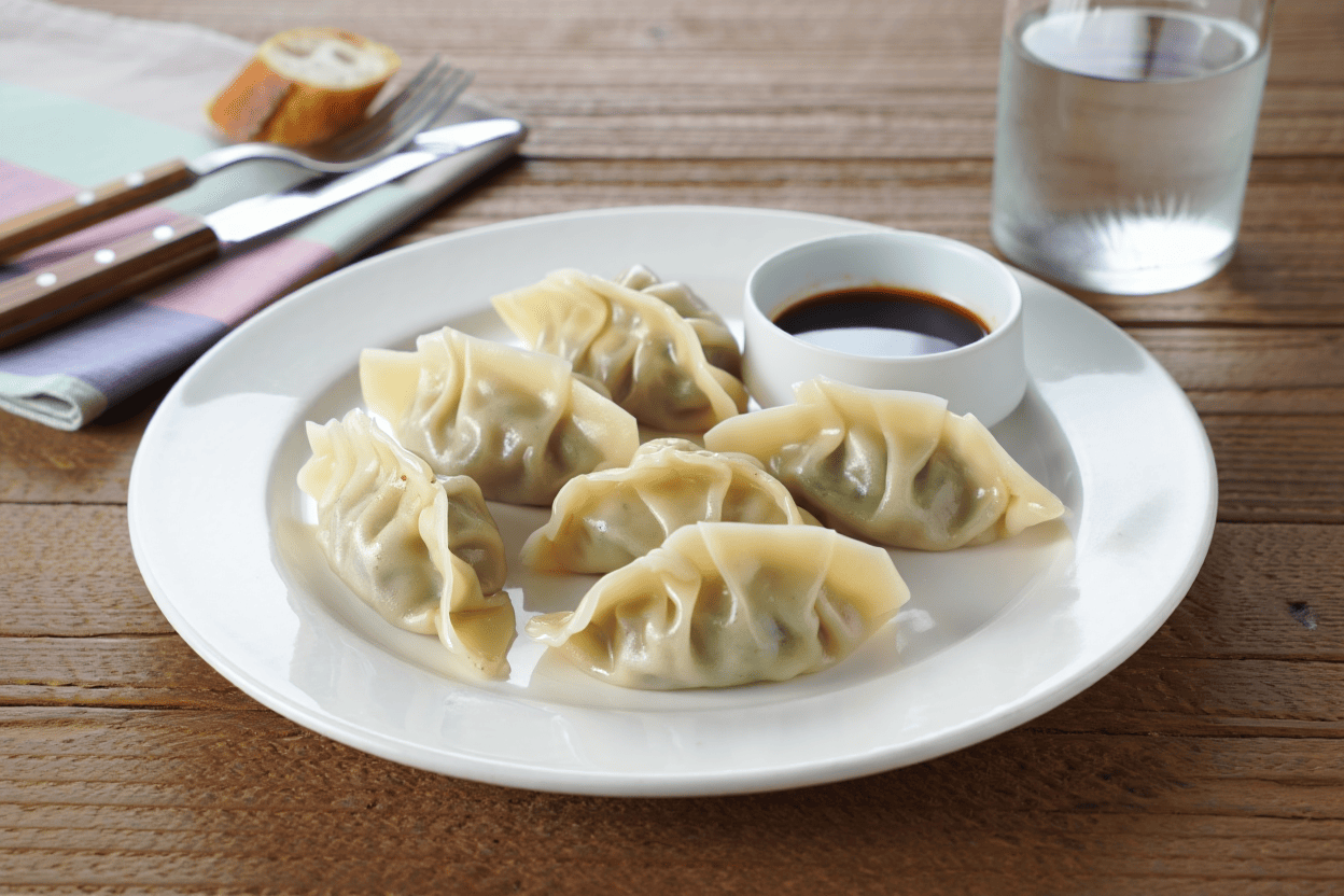 Gyozas de cerdo a la barbacoa de La Grosella (1)