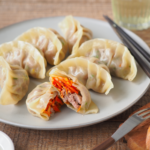Comida a domicilio - Gyozas de cerdo con kimchi coreano