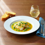 Comida a domicilio - Merluza con salsa andaluza