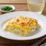 Comida a domicilio - Gratén de patatas y bacon