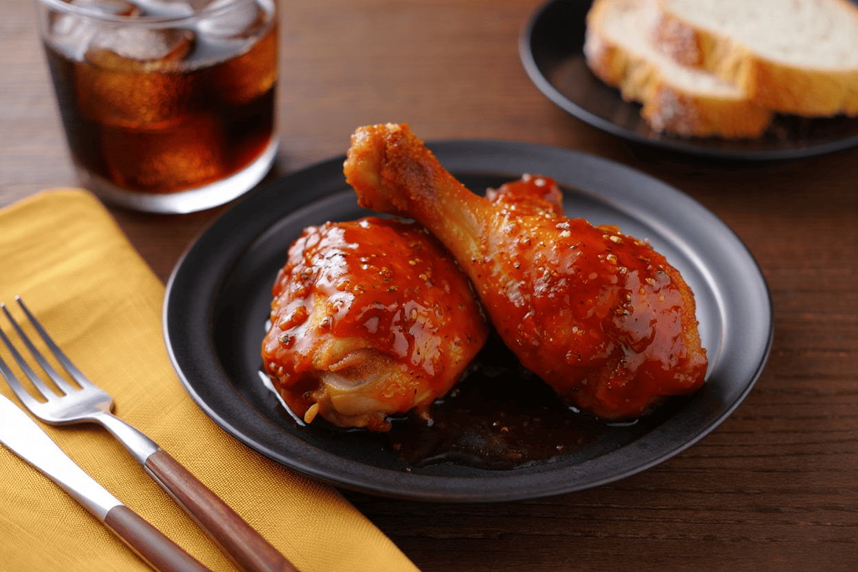 Jamoncitos marinados con salsa barbacoa de La Grosella (1)