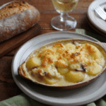 Comida a domicilio - Gratinado de patatas y bacon