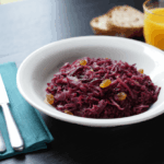 Comida a domicilio - Lombarda con manzana y pasas