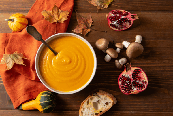 Receta de temporada: Crema suave de calabaza con jengibre