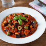 Comida a domicilio - Berenjenas a la siciliana