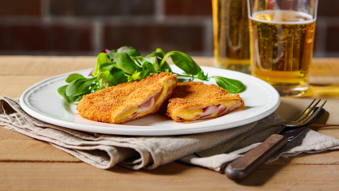 Gratin de verduras con bacon y 3 quesos Libritos de lomo rellenos de jamón york y queso