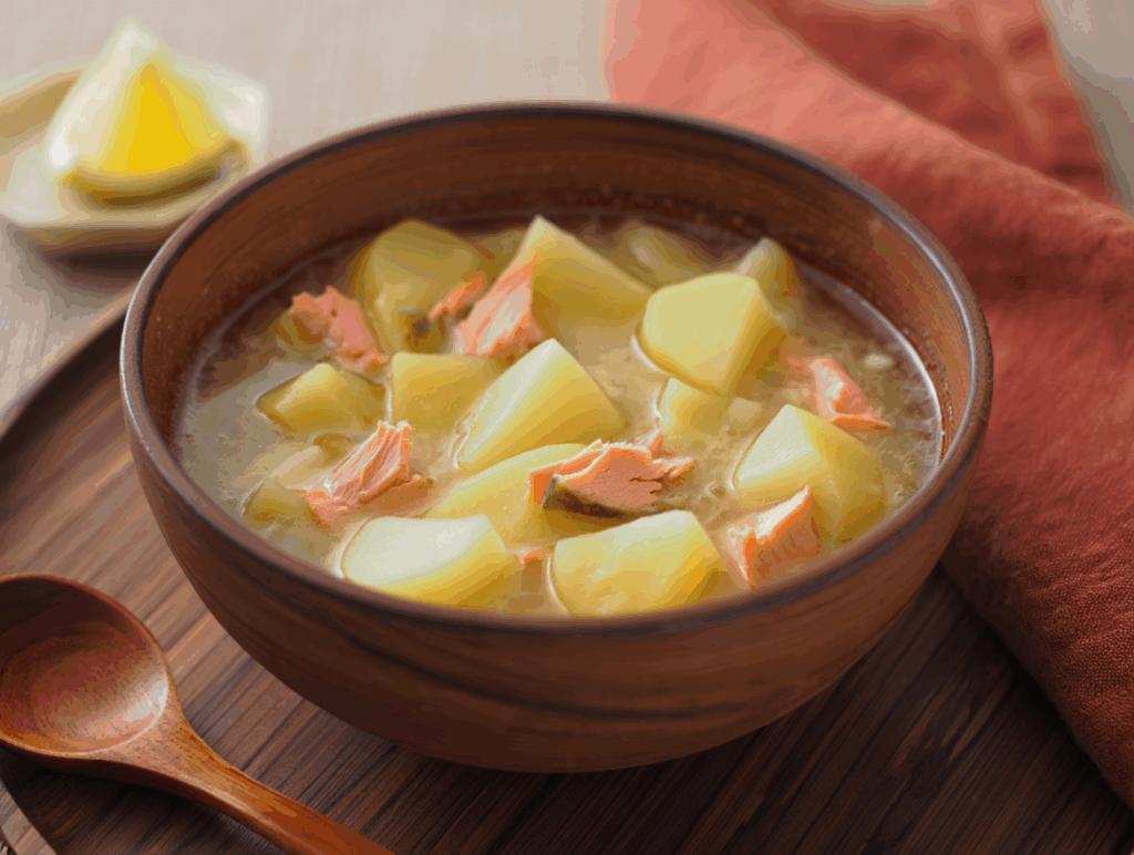 Marmitako de salmón