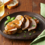 Comida a domicilio - Lomo asado con salsa de sidra