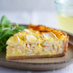 Comida a domicilio - Quiche con pollo y queso brie