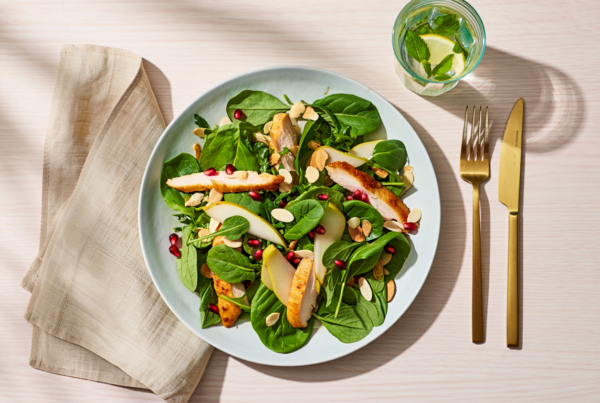 Ensalada templada de pollo