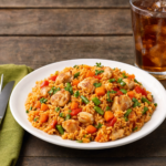 Comida a domicilio - Arroz campestre con cerdo