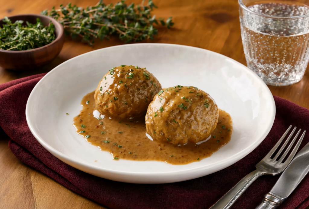 Albóndigas de pavo con salsa cordobesa