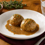 Comida a domicilio - Albóndigas de pavo con salsa cordobesa