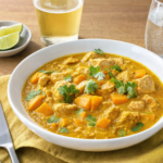 Comida a domicilio - Ragú de pavo con calabaza y toque cítrico-especiado
