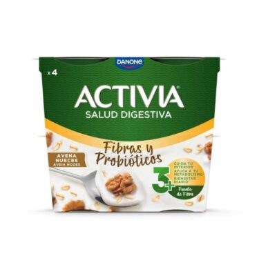 Yogur Activia avena y nueces